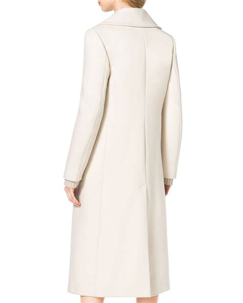 michael kors white coat|Michael Kors wool winter coats.